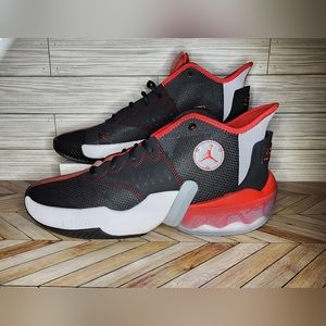 Air Jordan React Elevation PF 'Black Wolf Grey White' CK6618-006 New Men sz 12.5